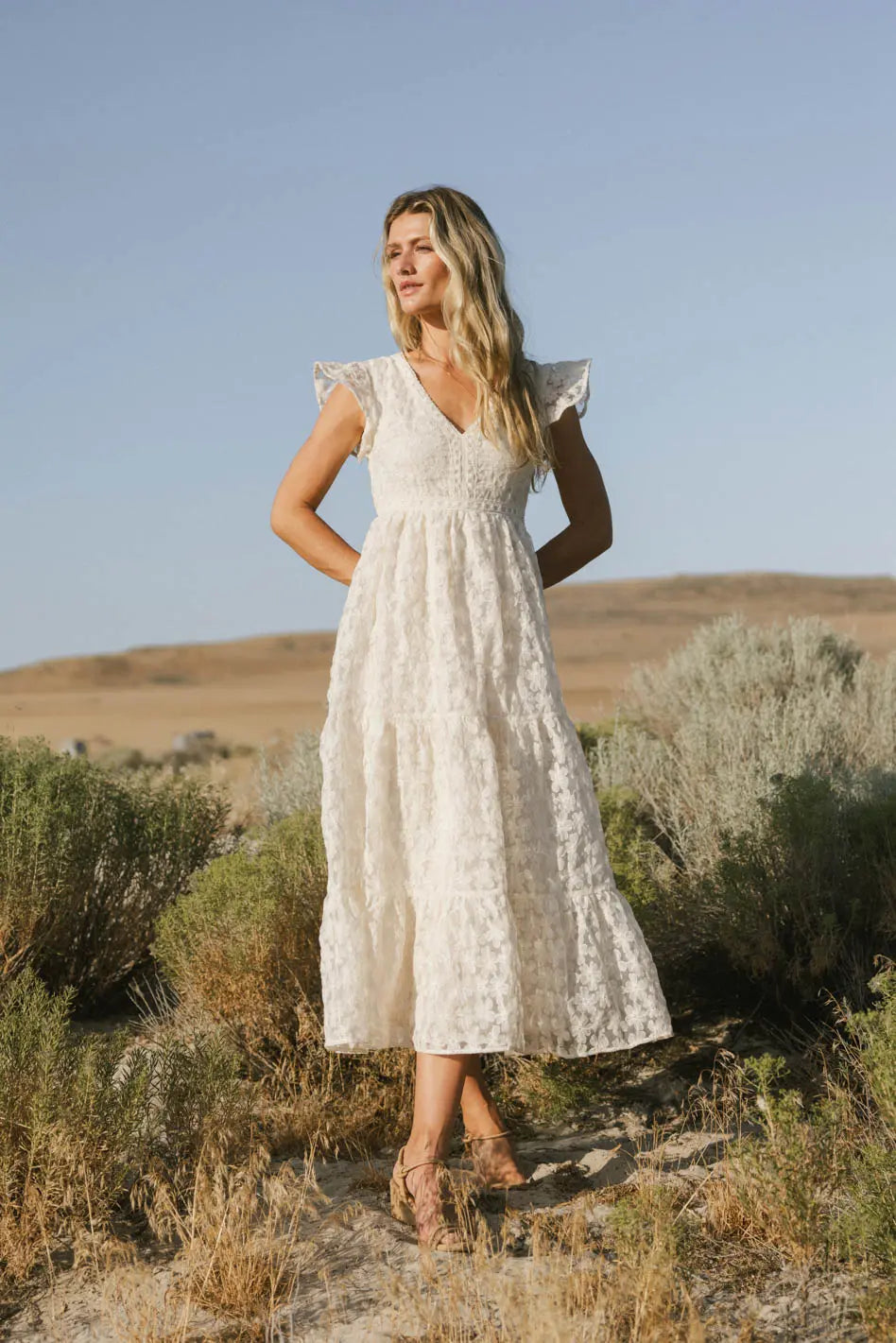 Isnt It Lovely Dress in Cream FINAL SALE