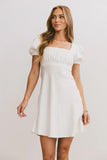 Harlee Lace Trim Mini Dress FINAL SALE