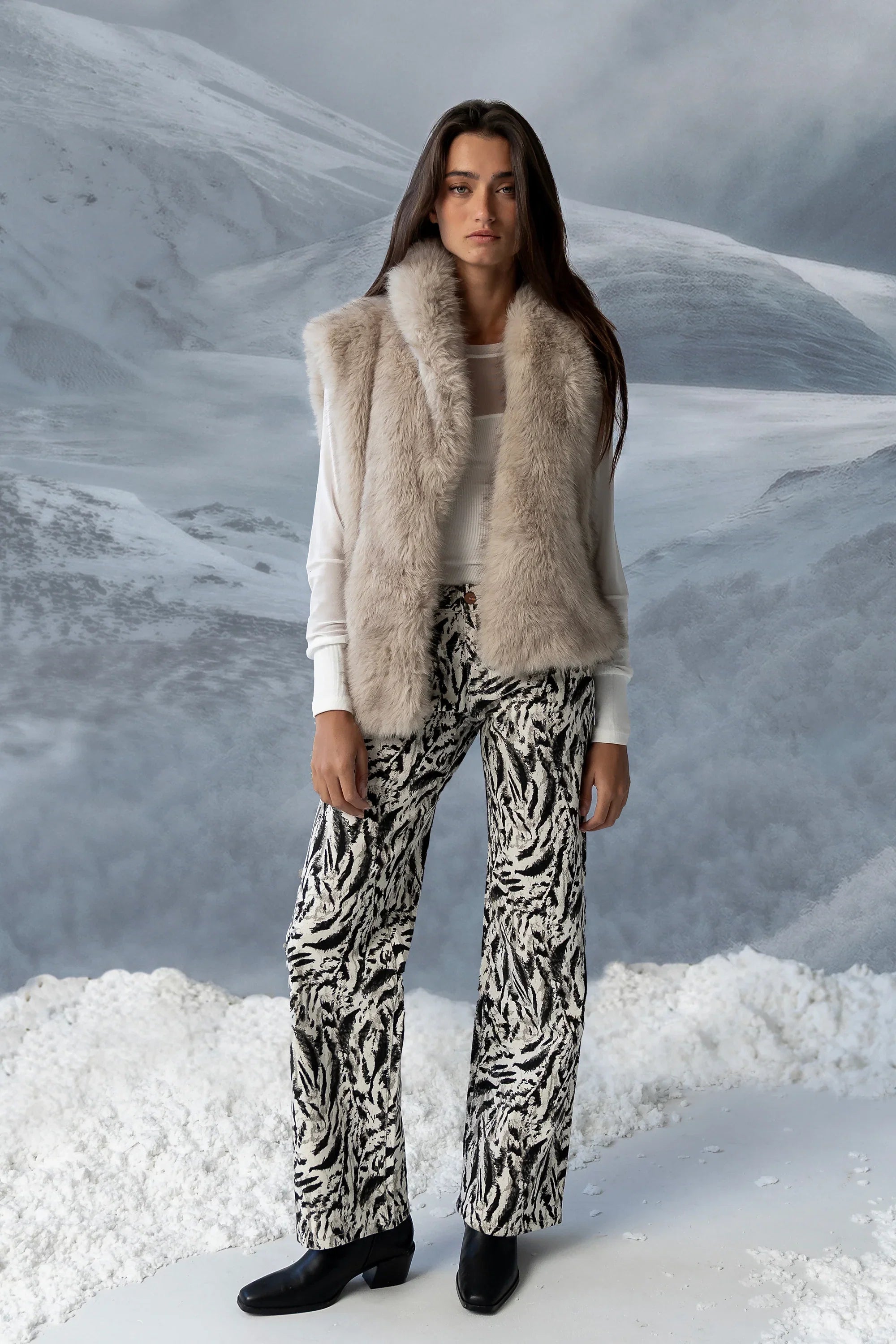 Cassidy Fur Vest