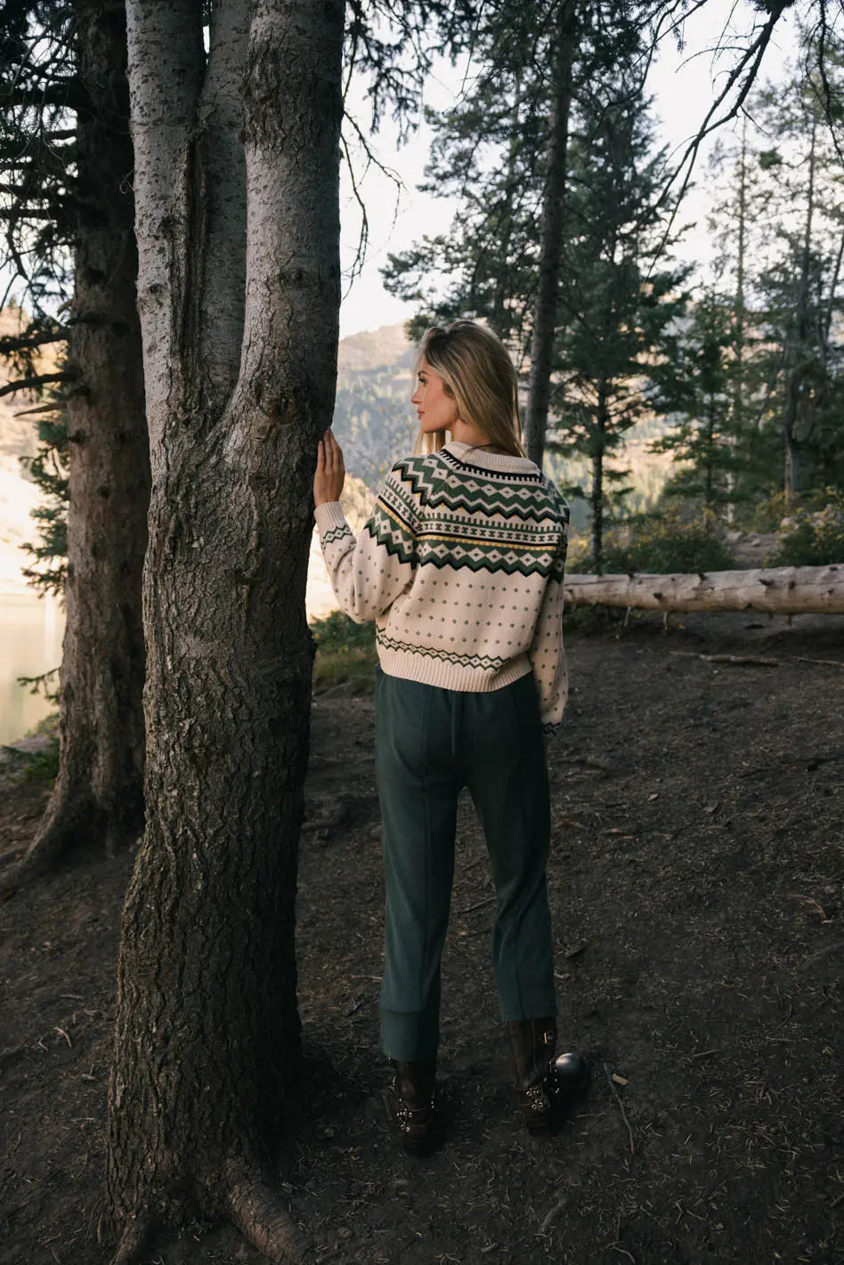 Kestrel Knit Overall in Moss FINAL SALE