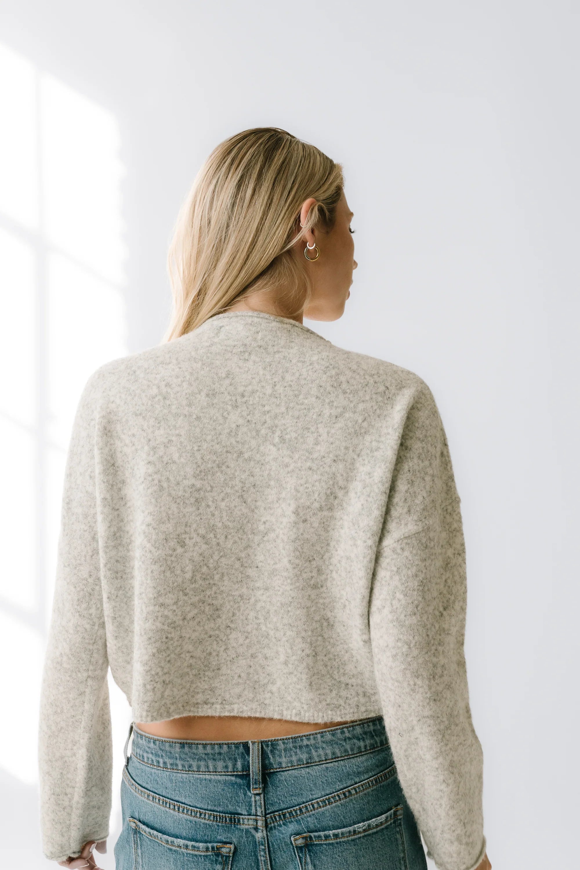 Maci Cardigan in Grey FINAL SALE