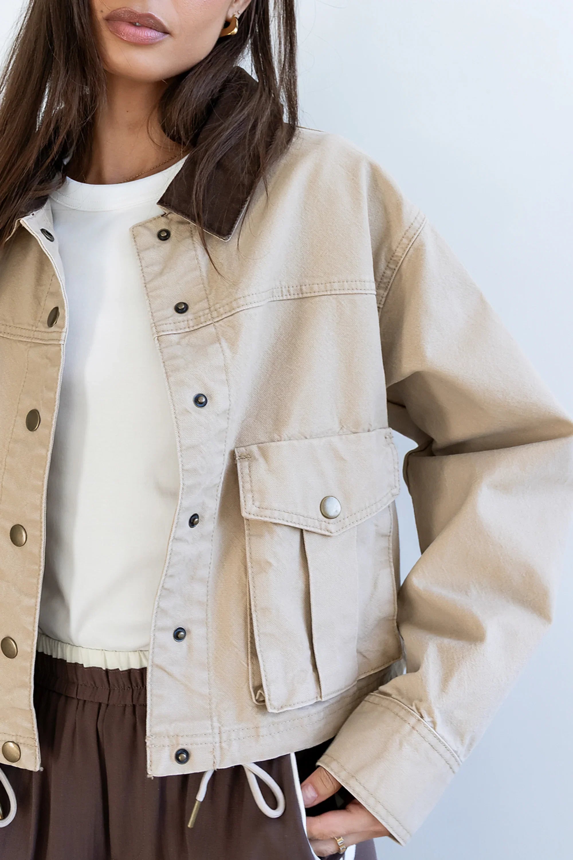 Ruby Contrast Jacket