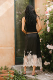 Frankie Asymmetrical Skirt in Black FINAL SALE
