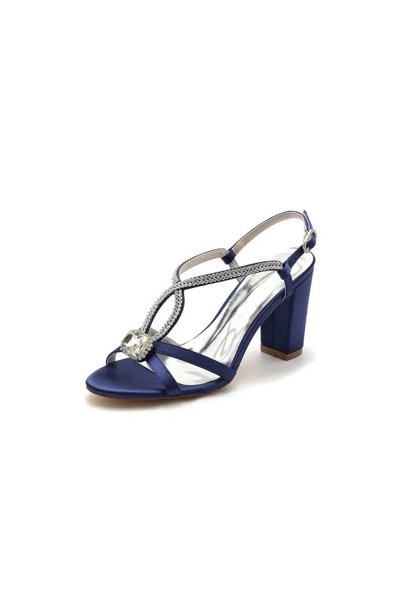 Cross Strap Open Toe High Heels Party shoes