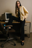 Terry Flare Trousers