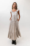 Salome Gingham Maxi Dress FINAL SALE