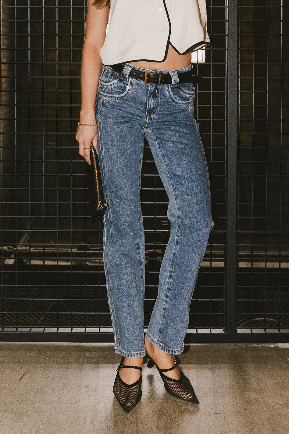 Mari Straight Leg Jeans FINAL SALE