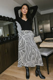Lydia Abstract Skirt FINAL SALE