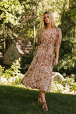Raina Floral Midi Dress FINAL SALE
