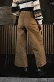 Aspen Wide Leg Pants in Camel FINAL SALE