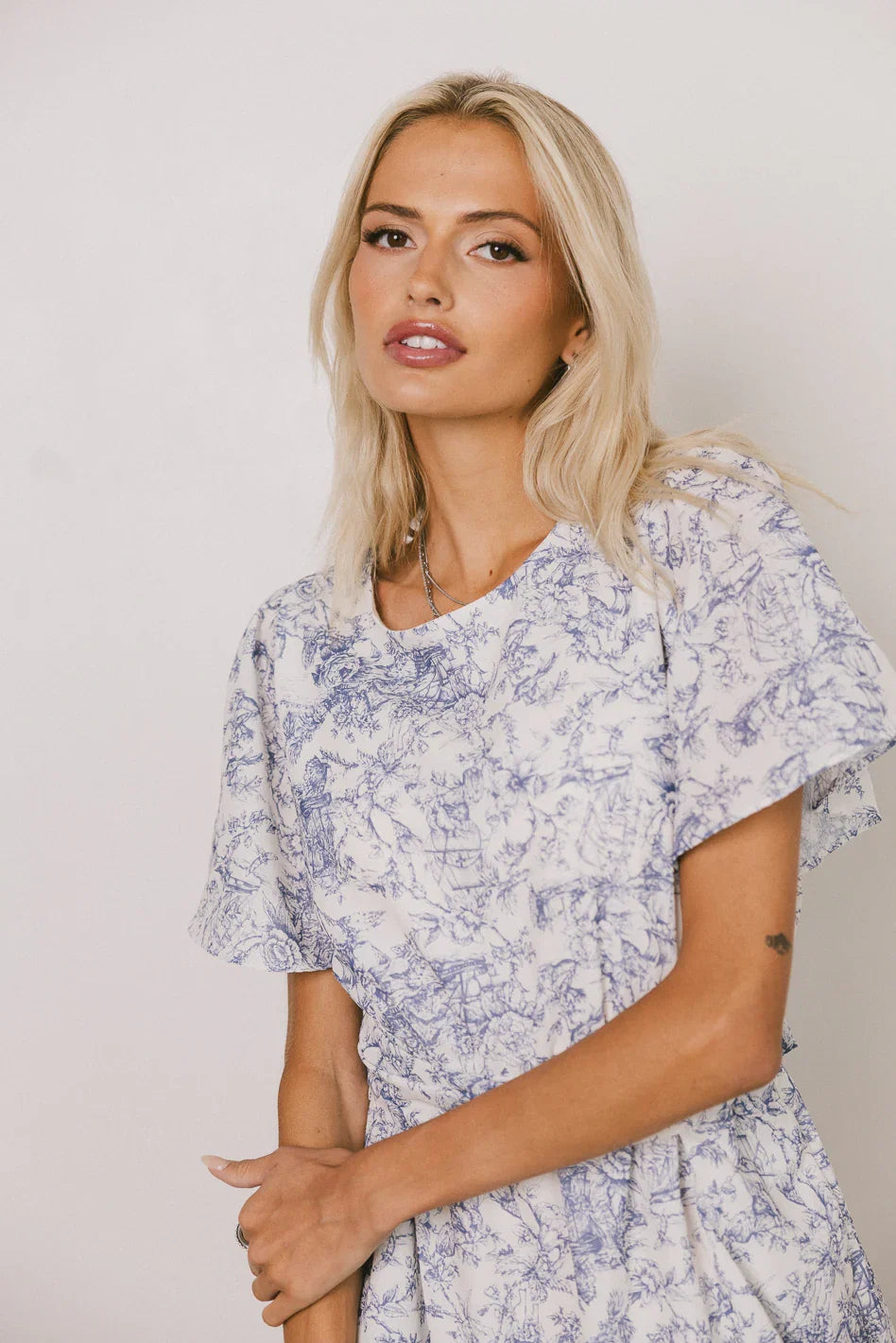 Theresa Floral Midi Dress FINAL SALE