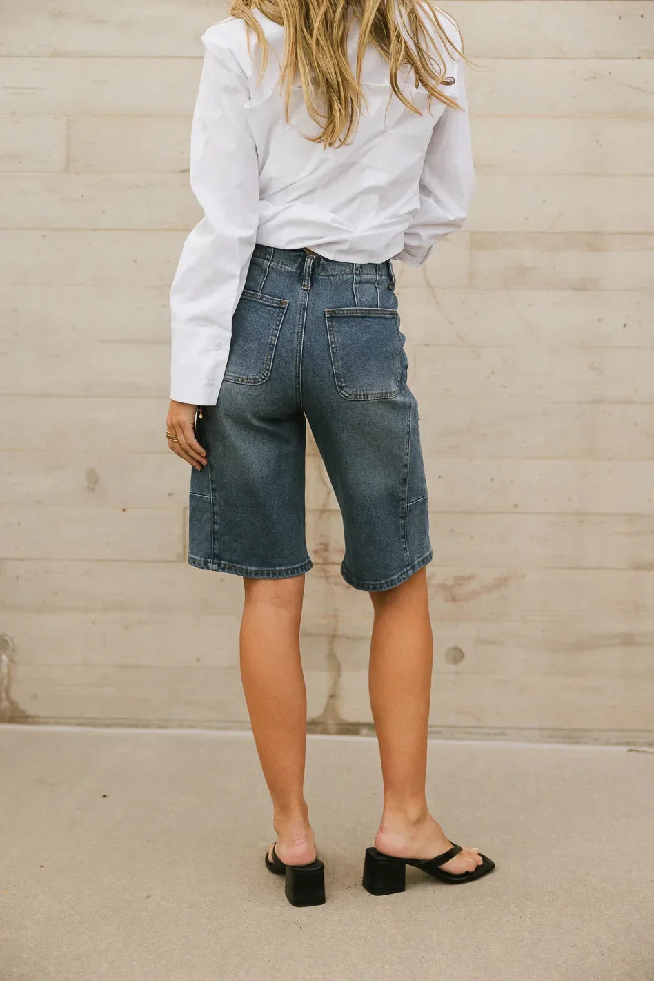 Ashtyn Denim Bermudas FINAL SALE