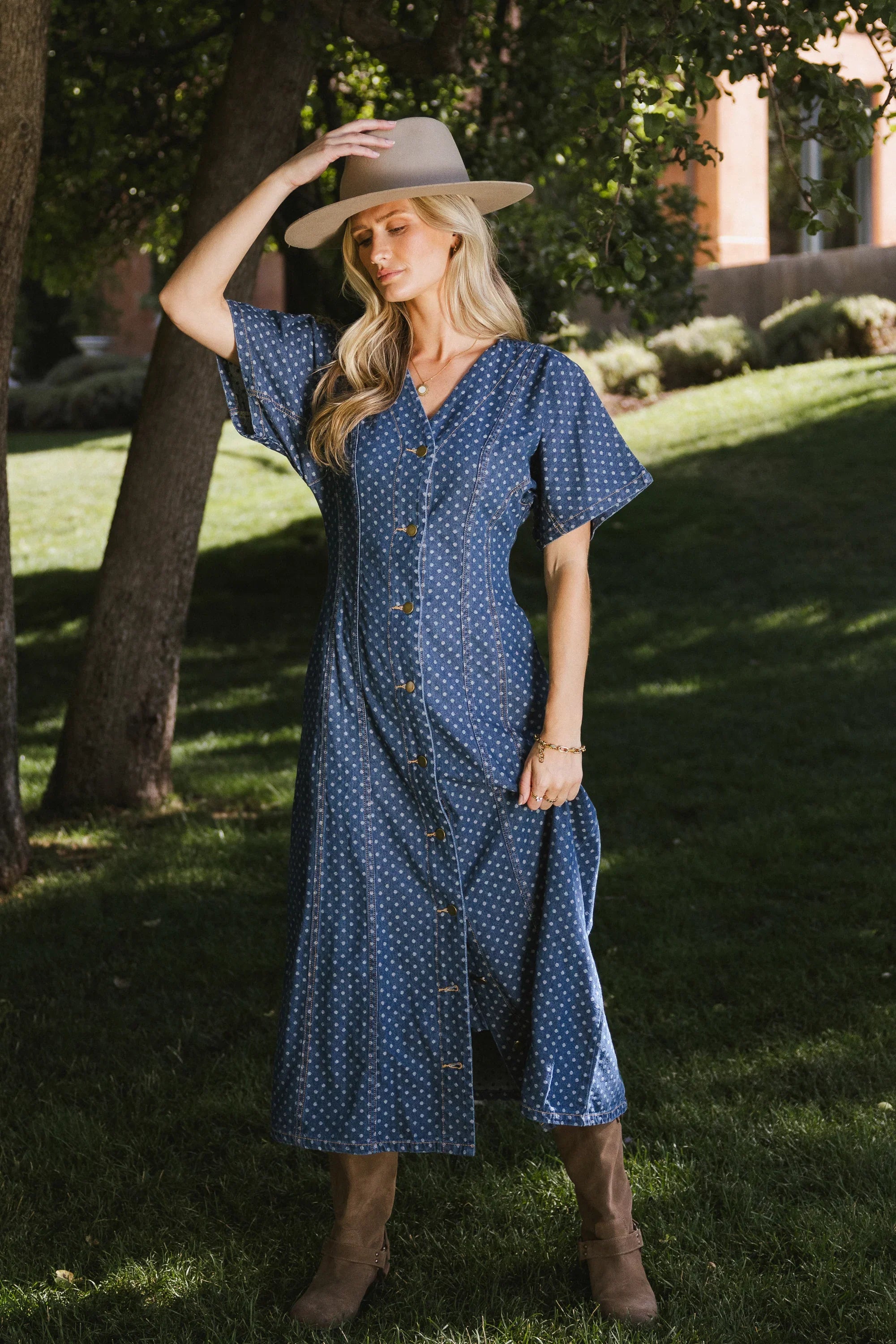 Otis Polka Dot Maxi Dress FINAL SALE
