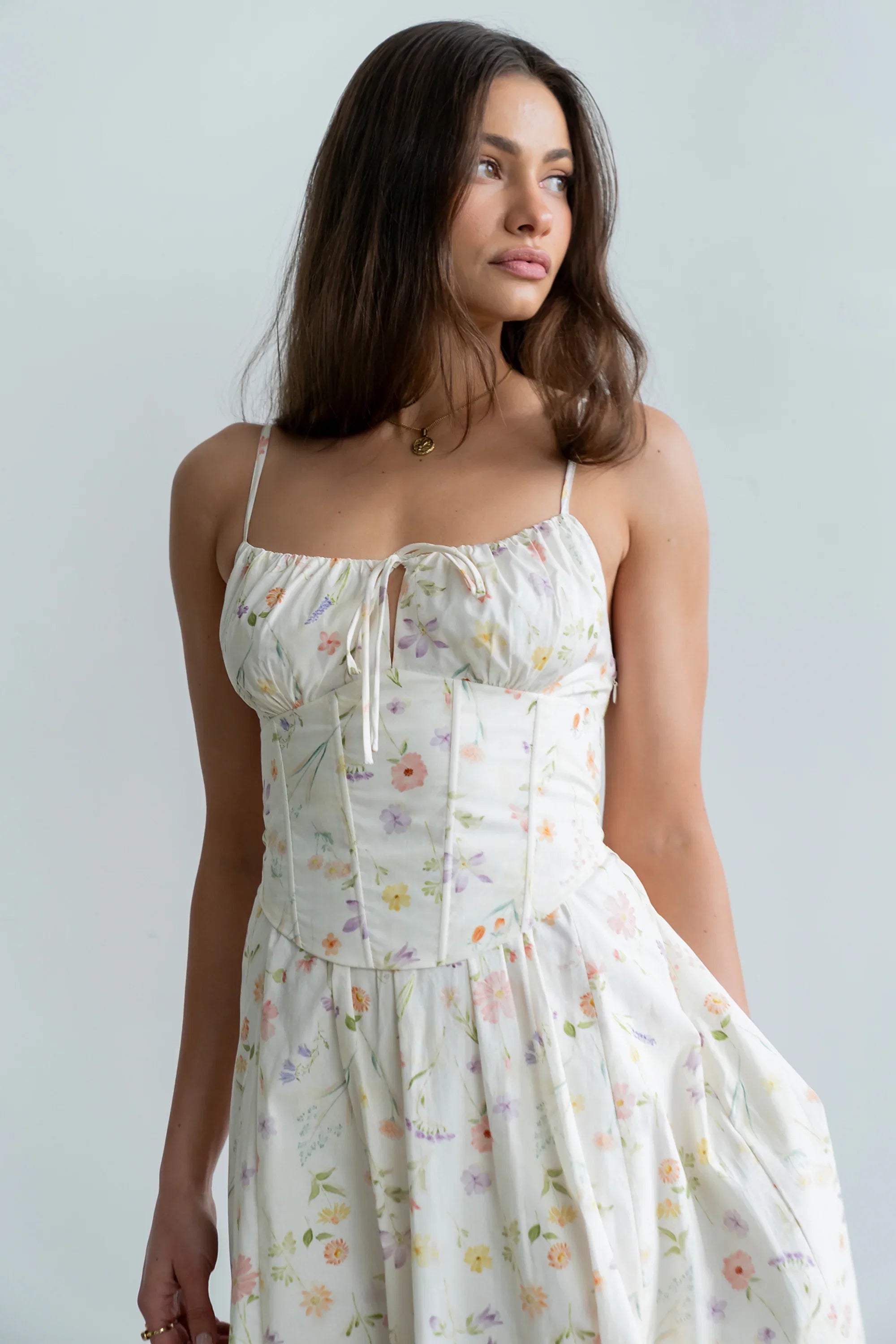 Quiny Floral Midi Dress