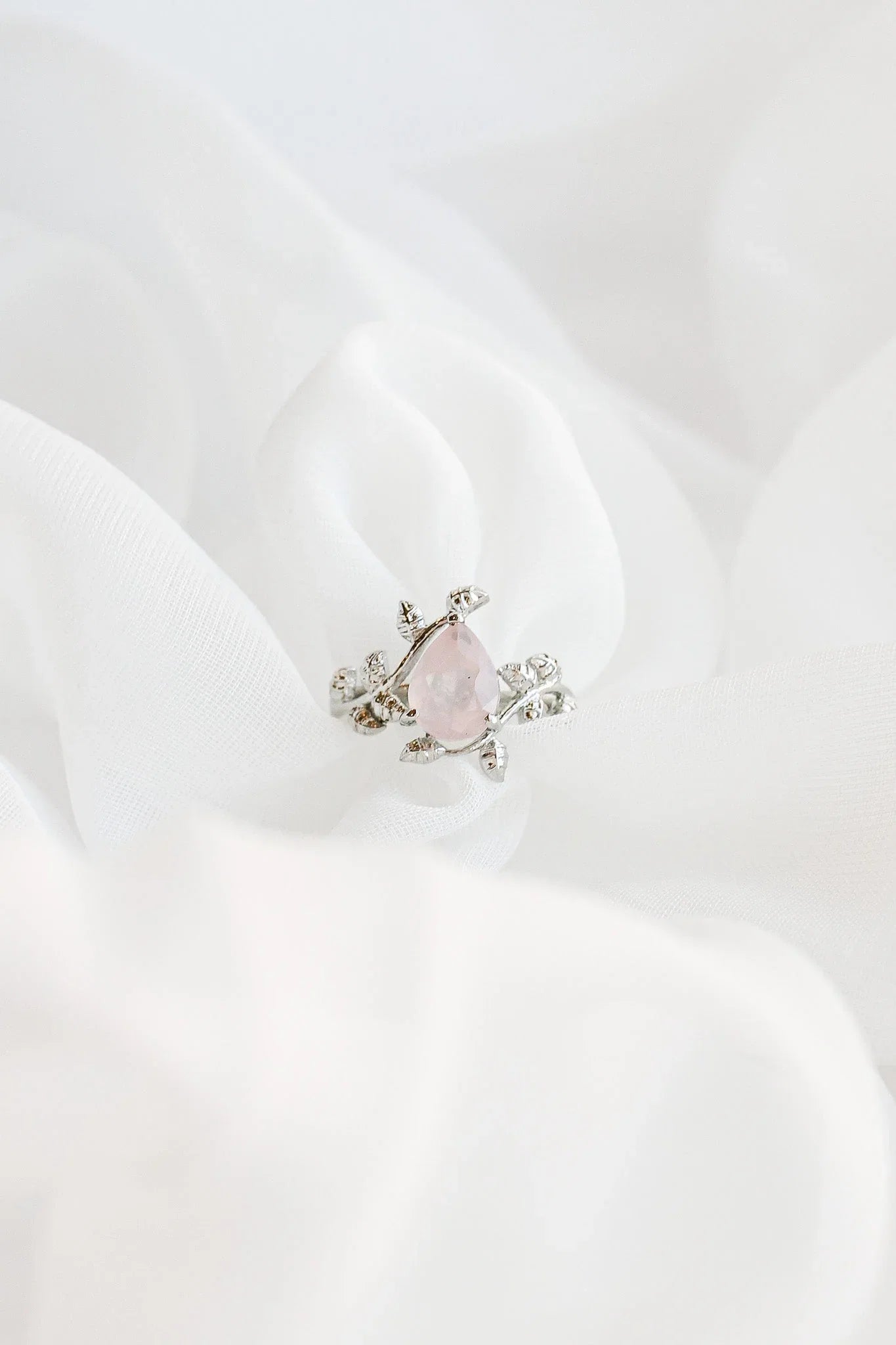 Seraphina Rose Quartz Ring