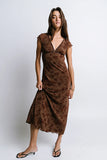 Maggie Floral Midi Dress FINAL SALE