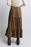 Anika Tiered Maxi Skirt FINAL SALE