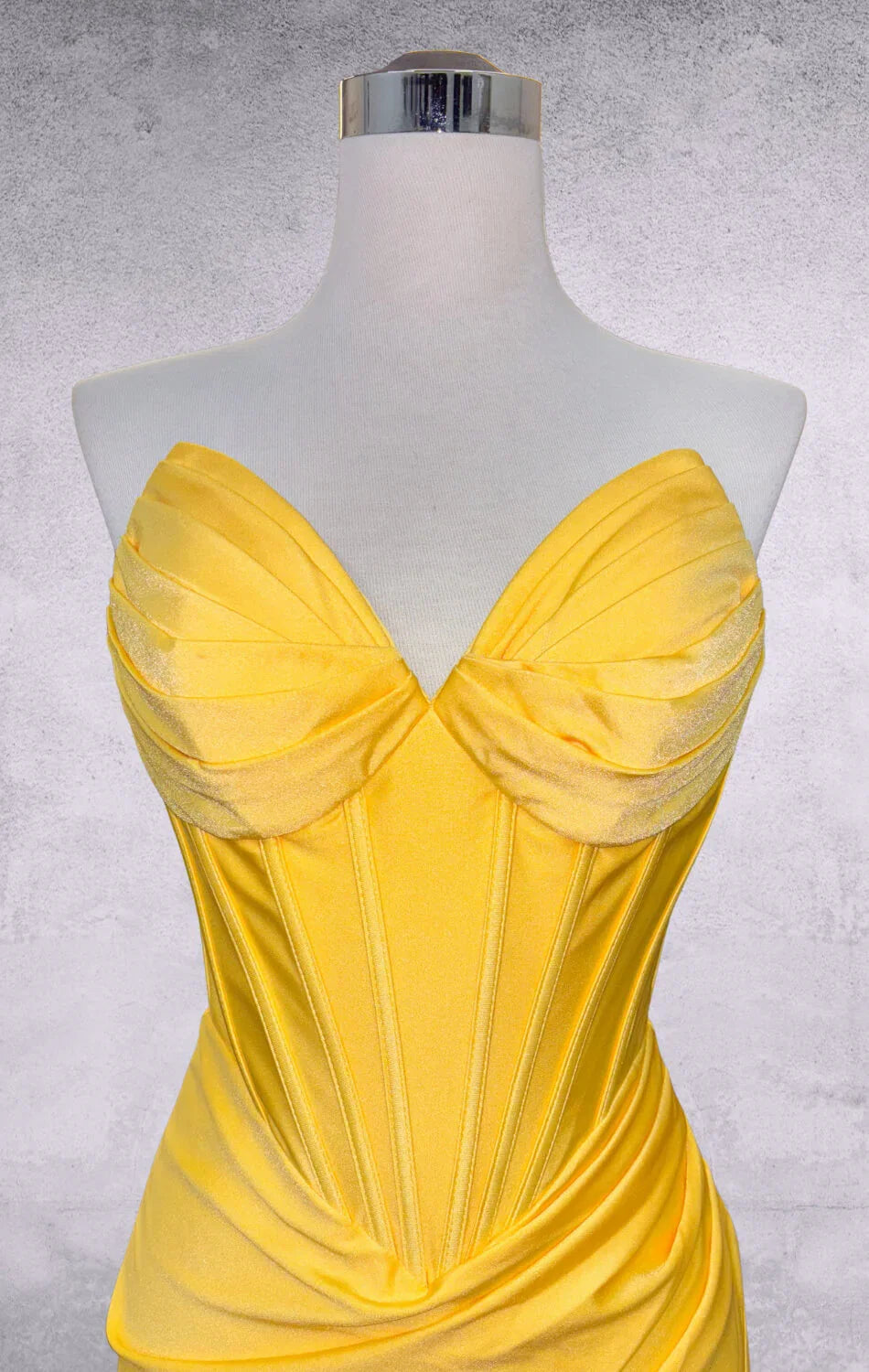 KNOX MINI DRESS STRAPLESS SATIN COCKTAIL DRESS
