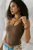 Lenny Overall Top in Brown