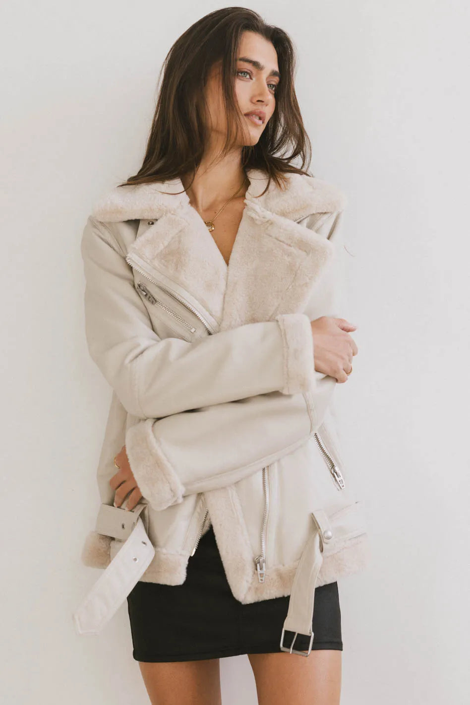 Blank NYC Downtown Love Vegan Jacket FINAL SALE