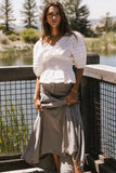 Nika Lace Ruffle Blouse FINAL SALE