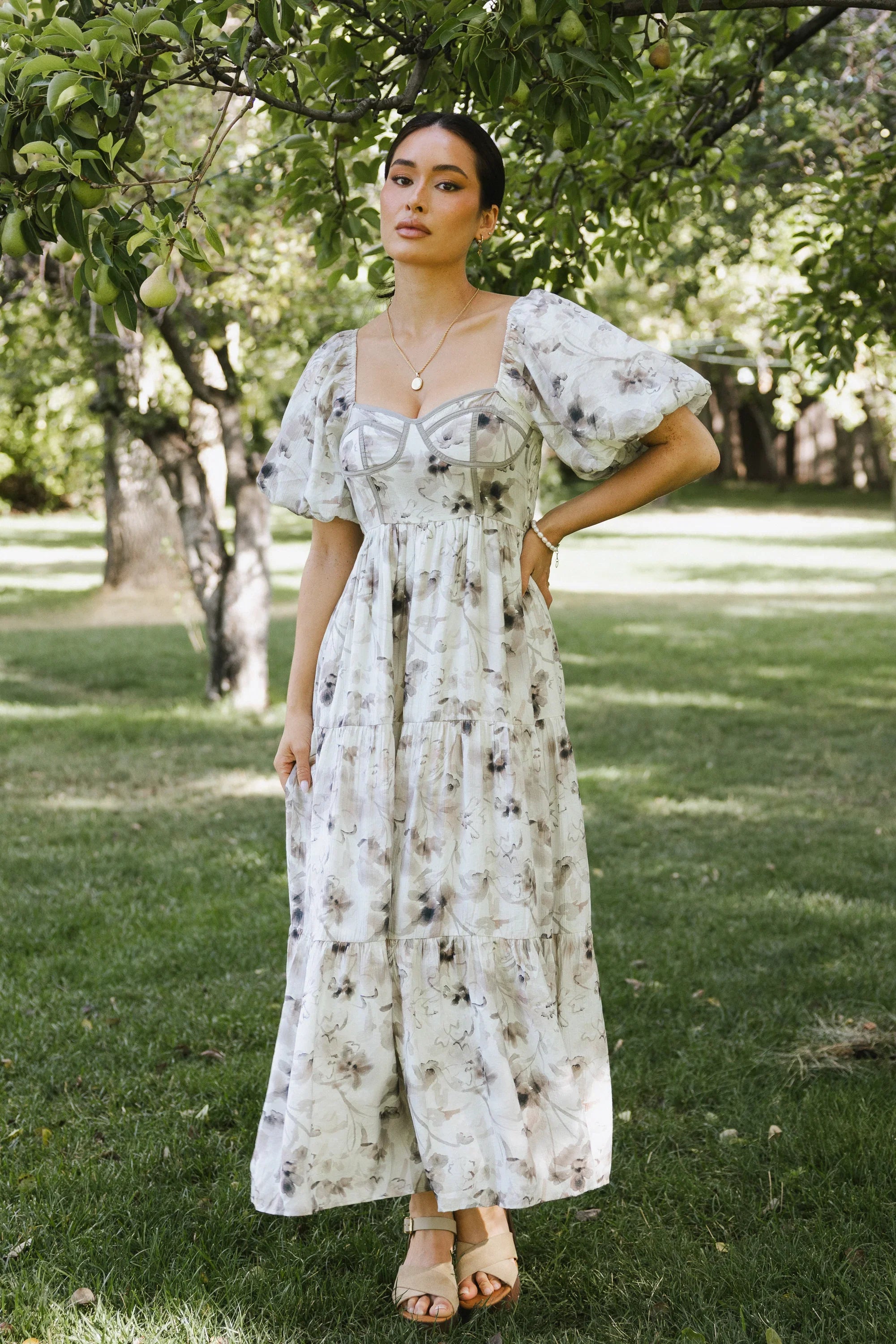 Gaudria Floral Maxi Dress FINAL SALE