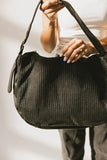 Toulouse Woven Tote in Black FINAL SALE
