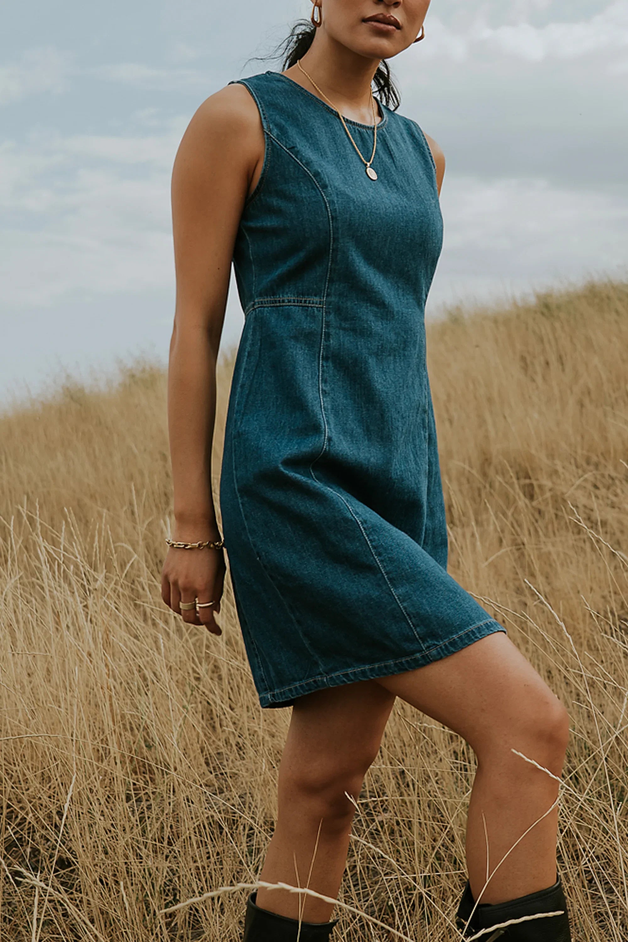 Kennedy Denim Mini Dress