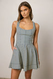 Salem Striped Mini Dress FINAL SALE
