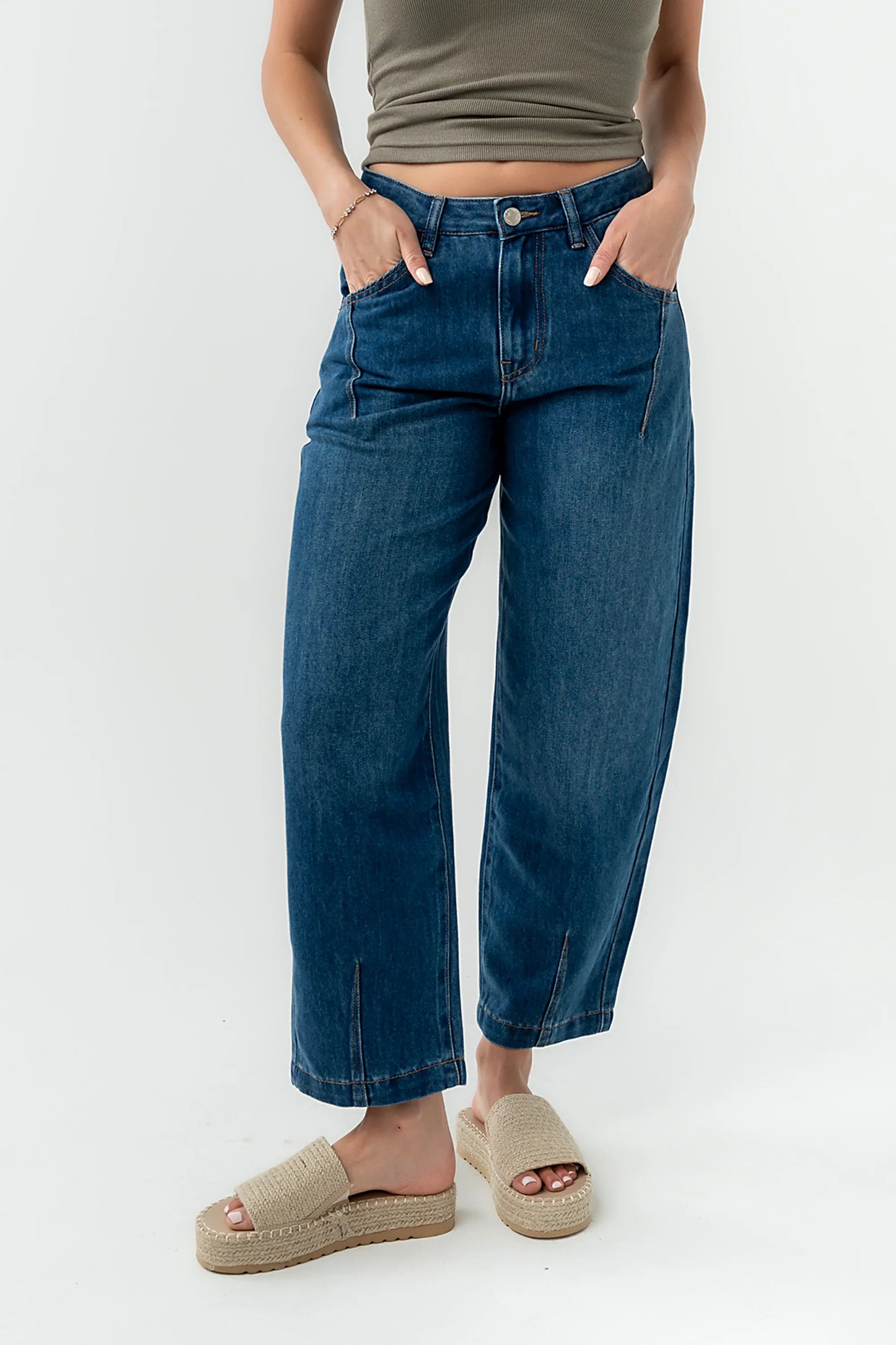 Yana Barrel Jeans