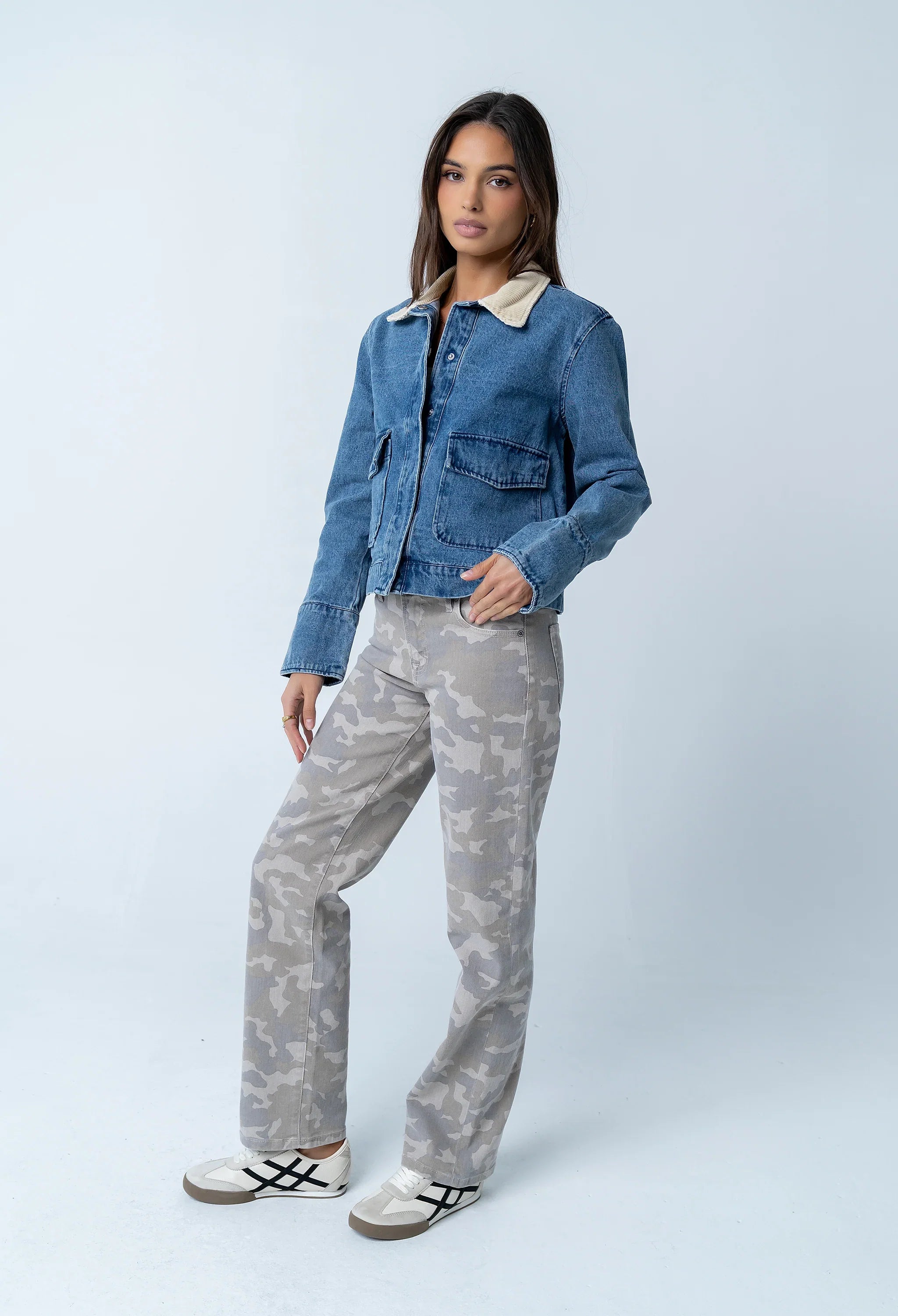 Brynley Denim Chore Jacket
