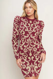 BASK IN LOVE SWEATER MINI DRESS FINAL SALE