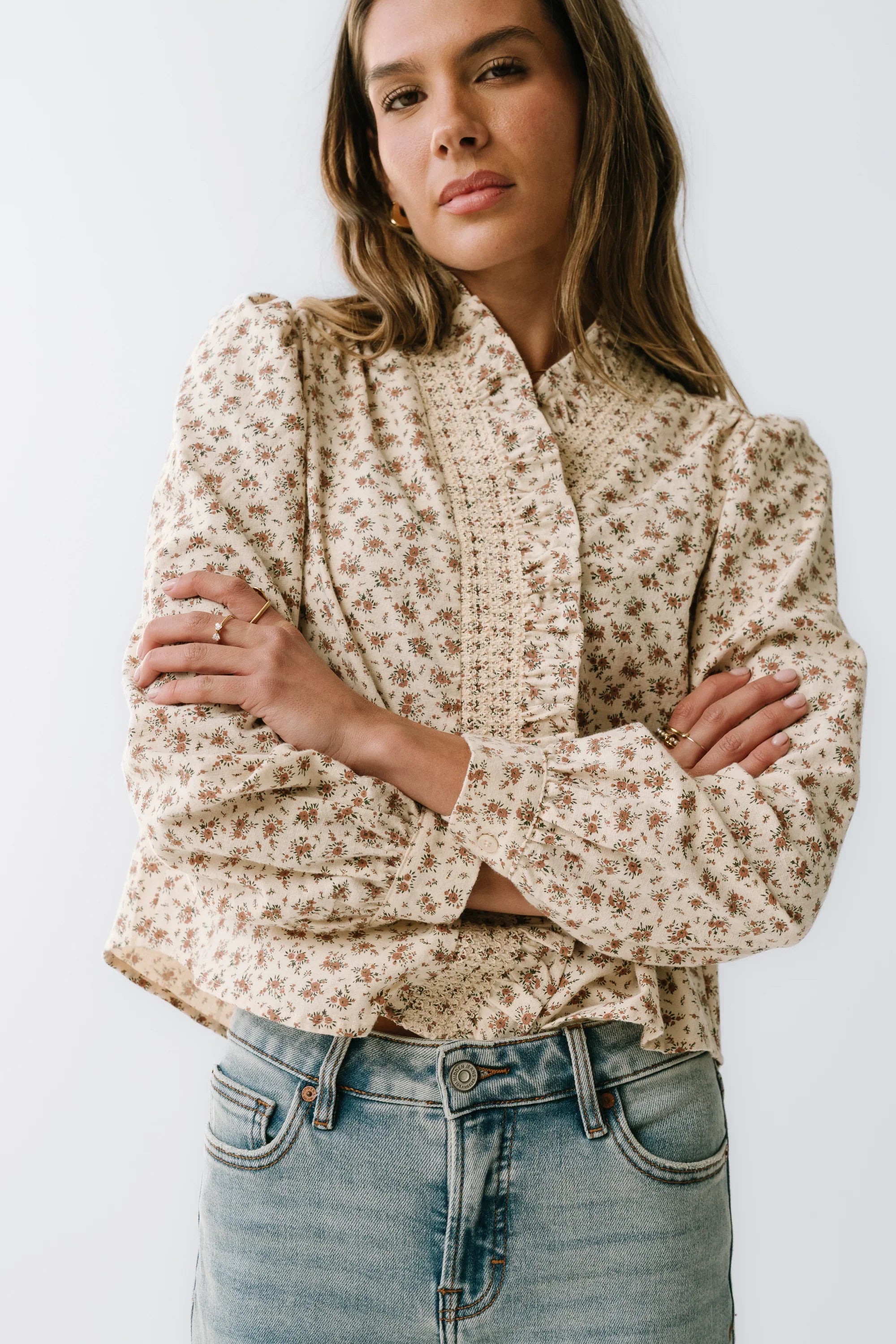 Johna Ruffle Blouse FINAL SALE