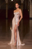 Ibiza Gown Strapless Corset Evening Dress