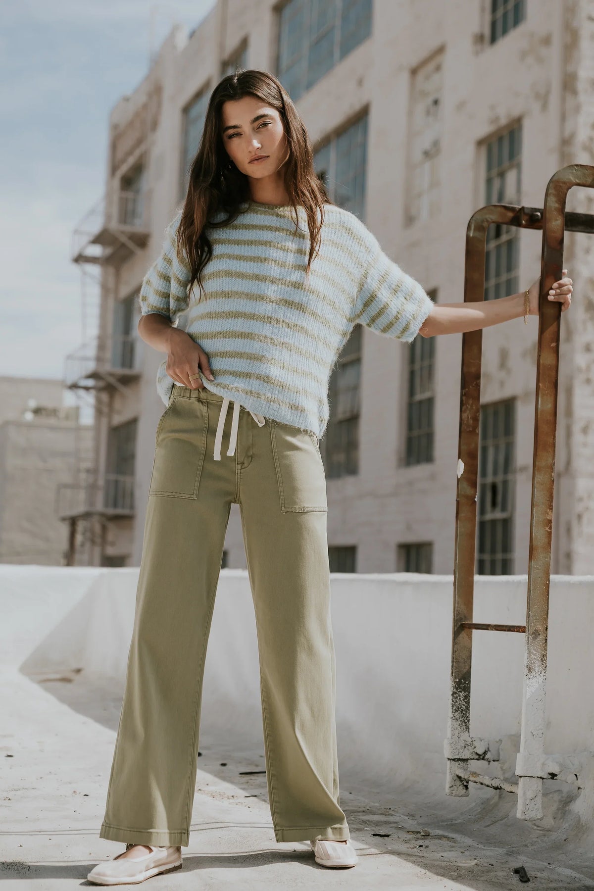 Linny Striped Sweater