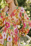 Celine Floral Wrap Dress FINAL SALE