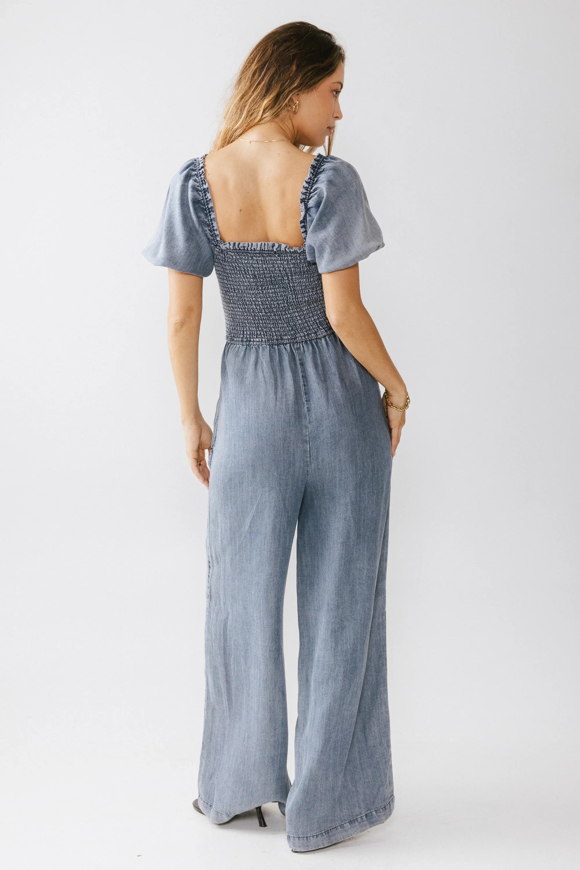Piper Smocked Jumpsuit
