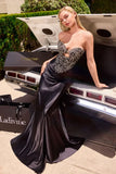 Davis Gown Crystal Bodice Corset Dress