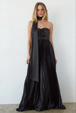 River Plisse Maxi Dress