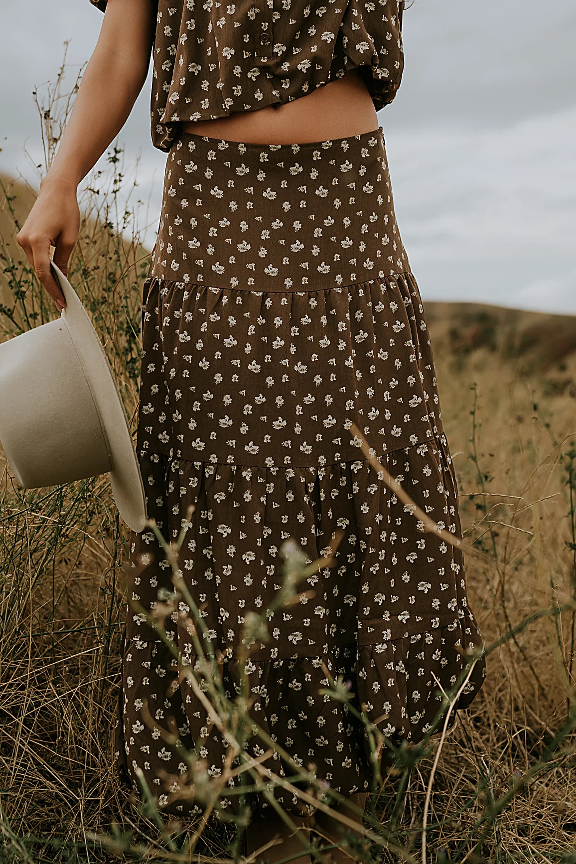 Victoria Bubble Maxi Skirt FINAL SALE