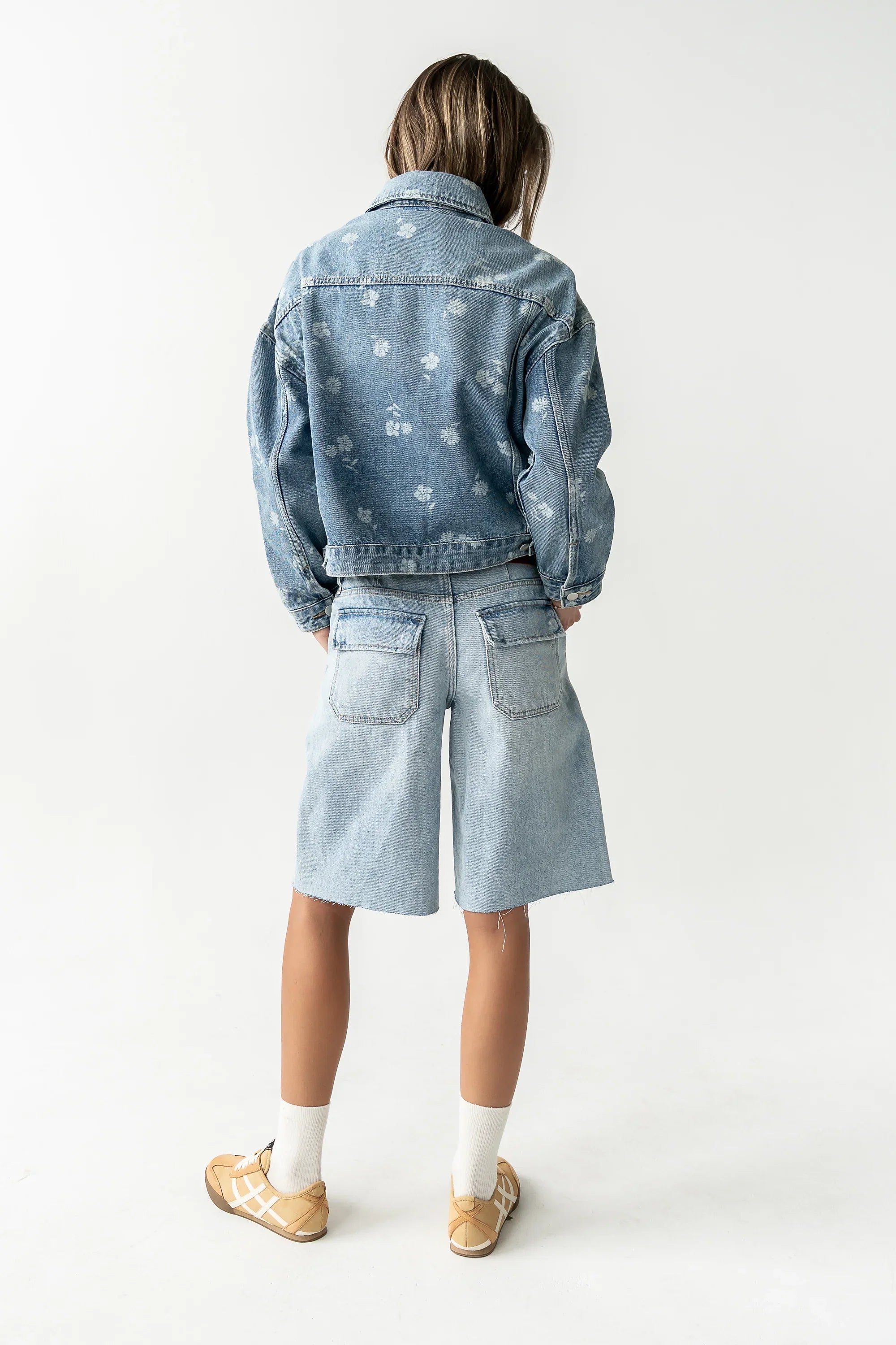 Halle Utility Bermuda Shorts