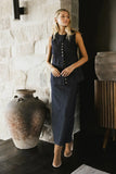Miriam Denim Maxi Skirt FINAL SALE