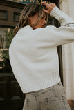 Kelly Knit Bomber Jacket in Grey FINAL SALE