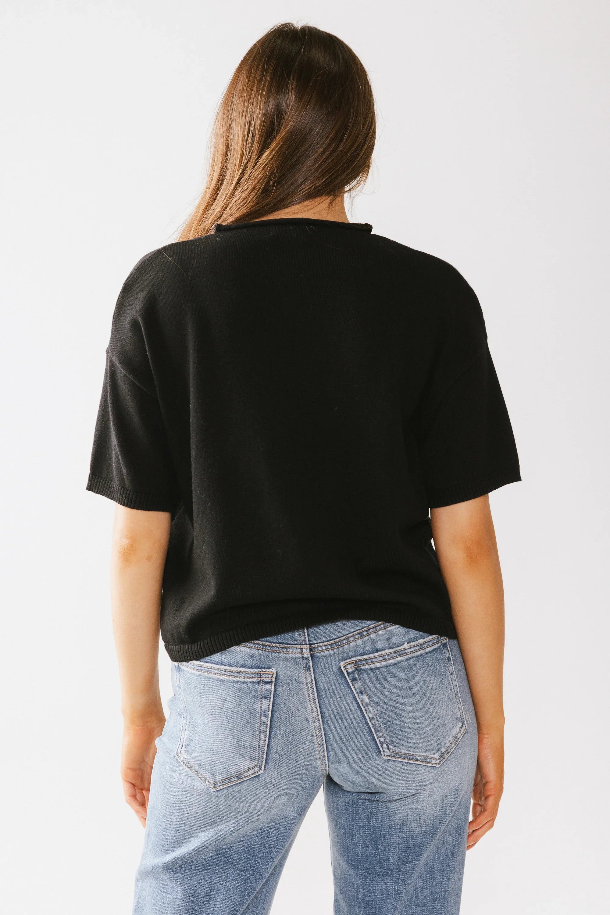 Camila Sweater in Black FINAL SALE