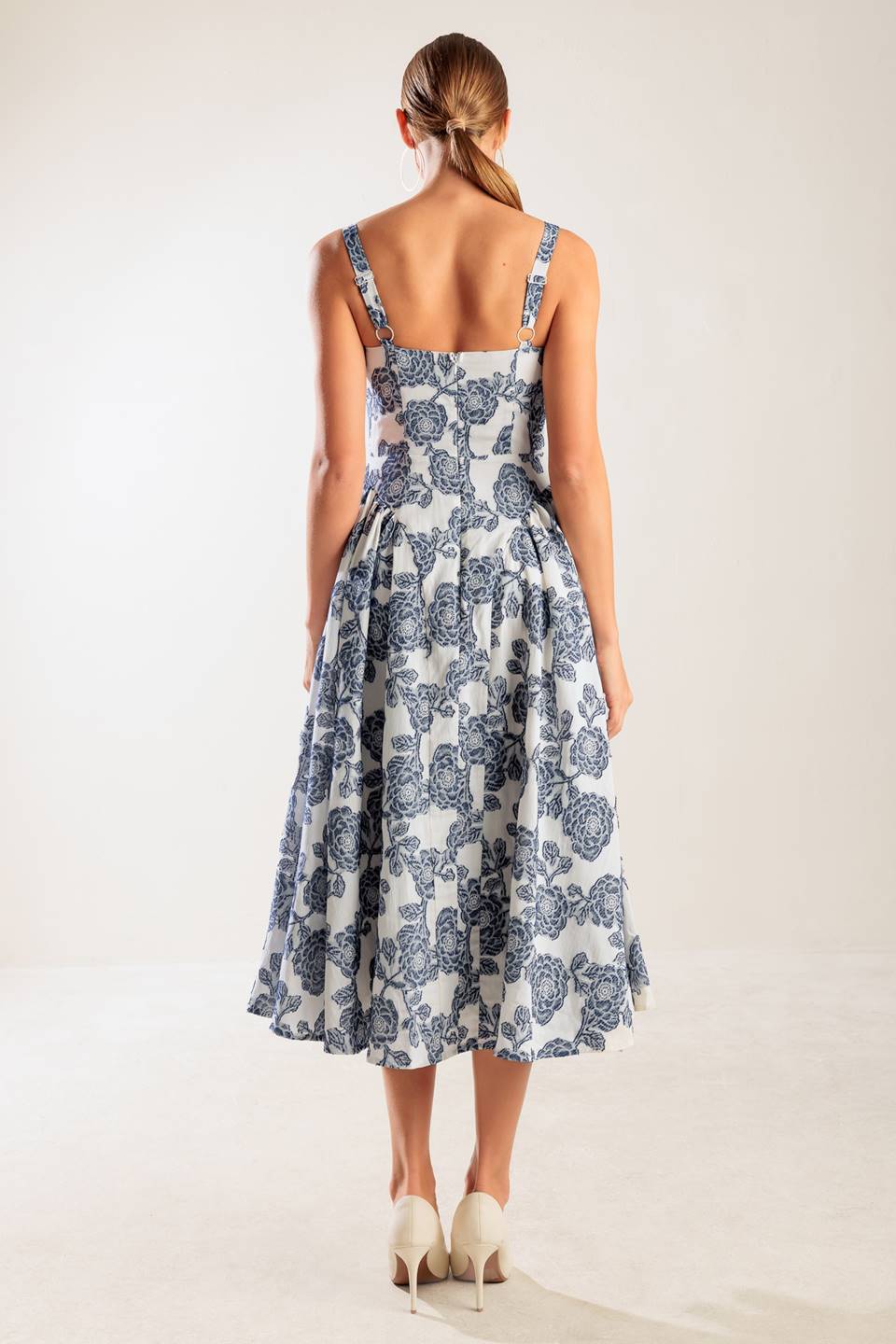 EXPLORING NEW INTERESTS MIDI DRESS