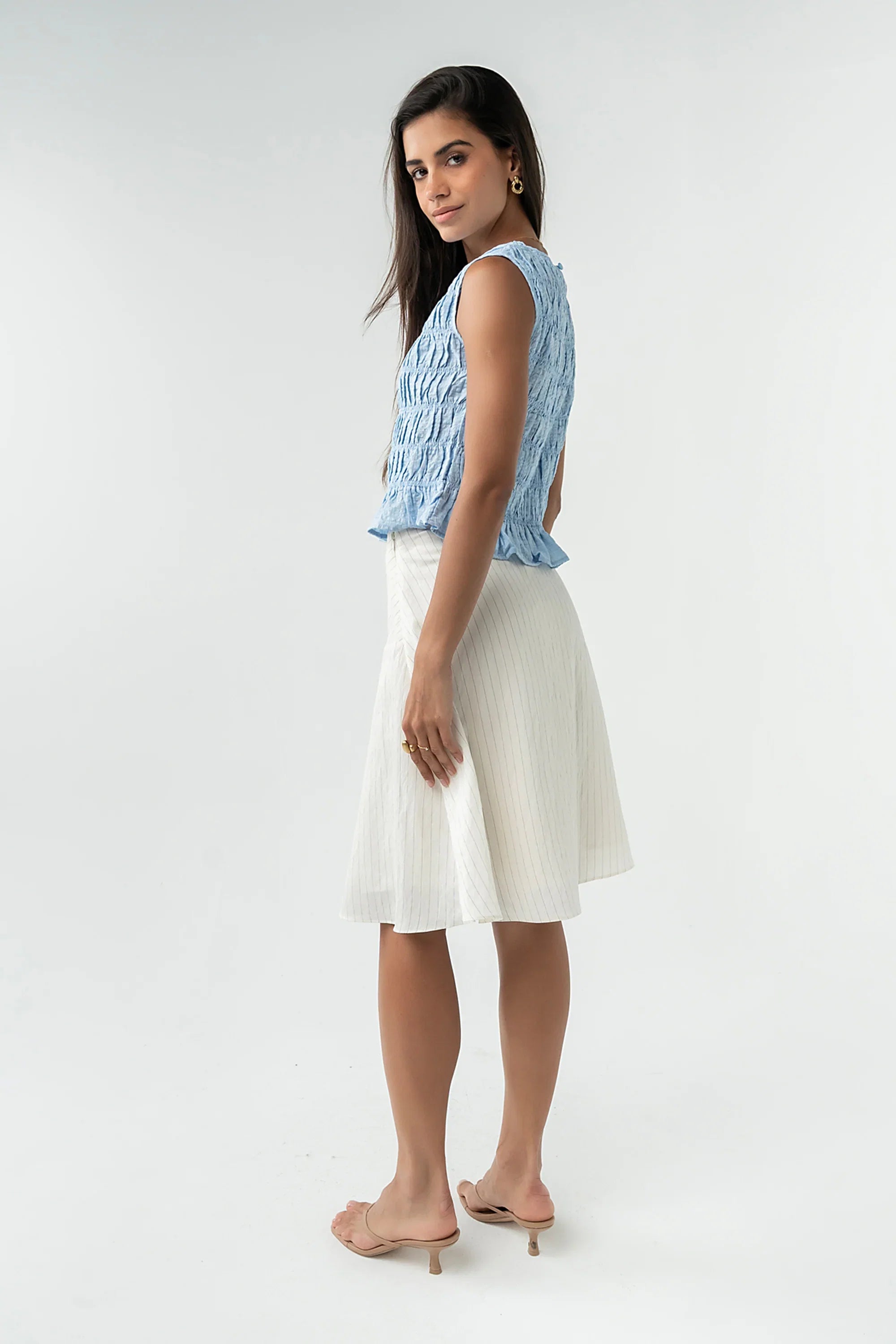 Brissa Smocked Tank Top