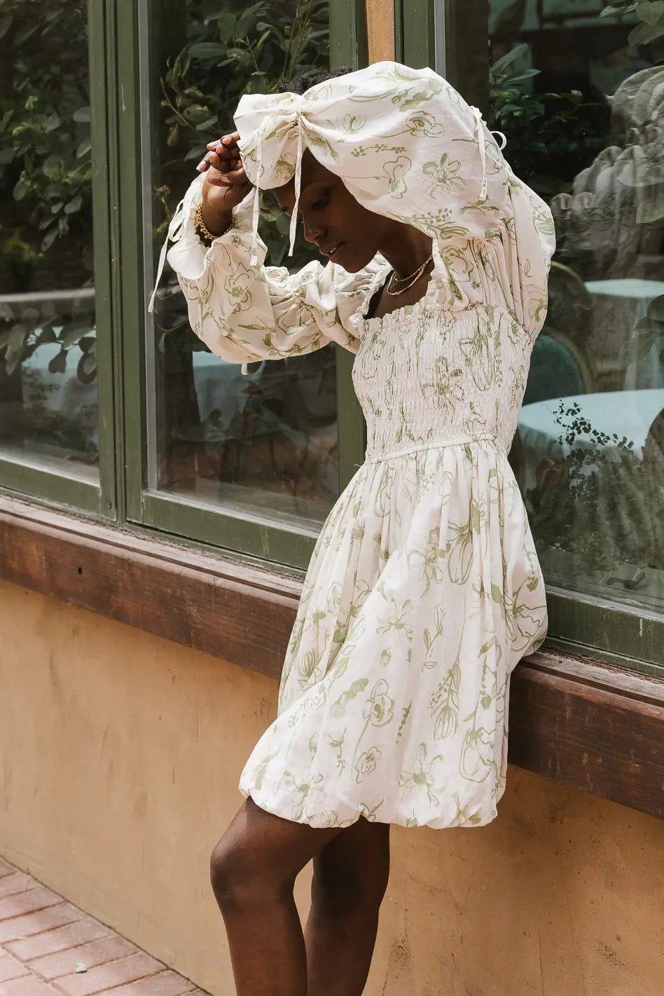 Blakely Floral Smocked Mini Dress FINAL SALE