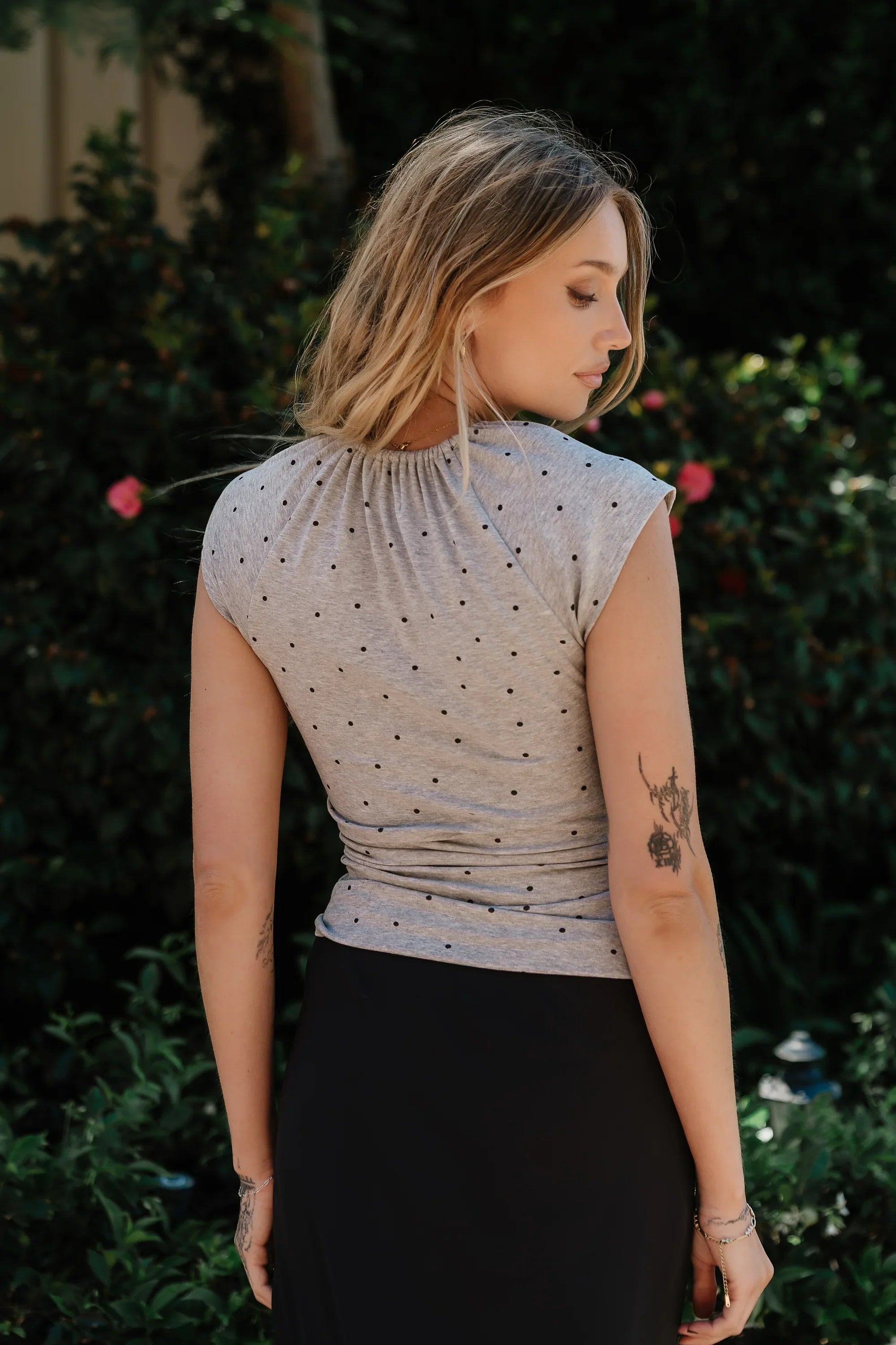 Marvin Polka Dot Top