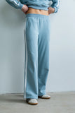Mickey Wide Leg Jogger in Blue