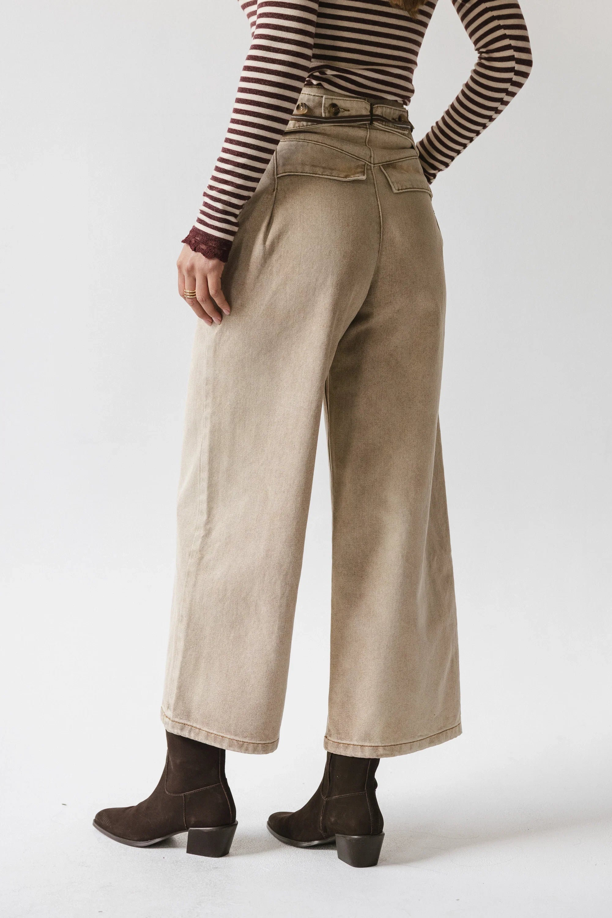 Jovie Pleated Wide Leg Pants